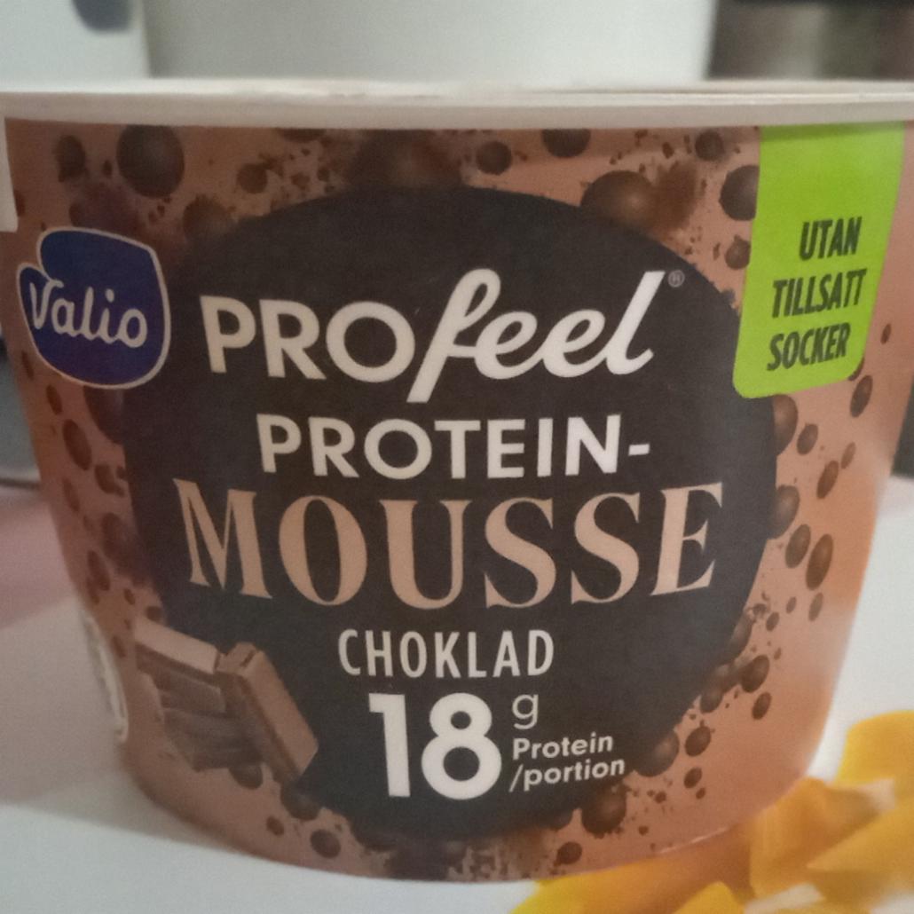 Фото - Мусс шоколадный Profeel proteiini mousse Valio