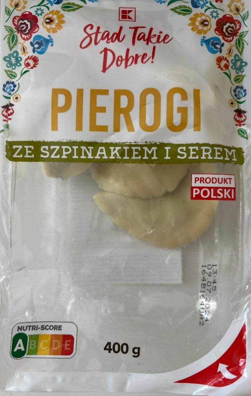 Фото - Pierogi że szpinakiem i serem K-Stąd Takie Dobre