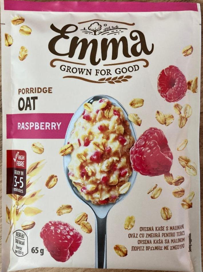 Фото - Porridge oat raspberry Emma Grown For Good