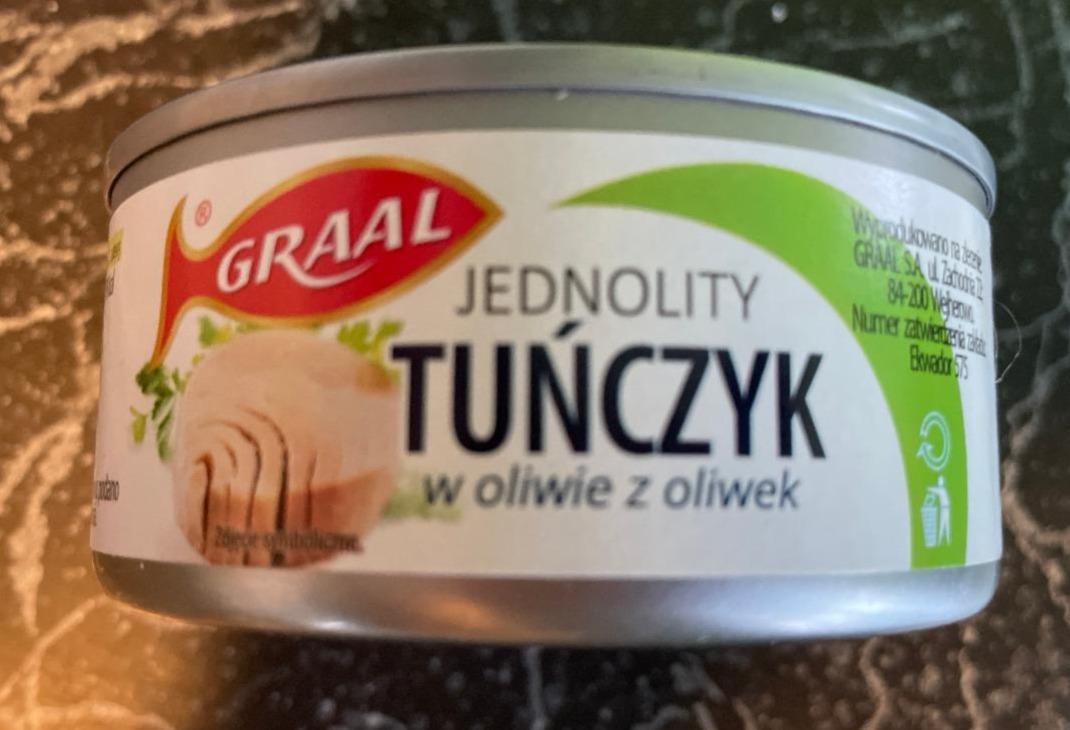 Фото - Jednolity tuńczyk w oliwie z oliwek Graal