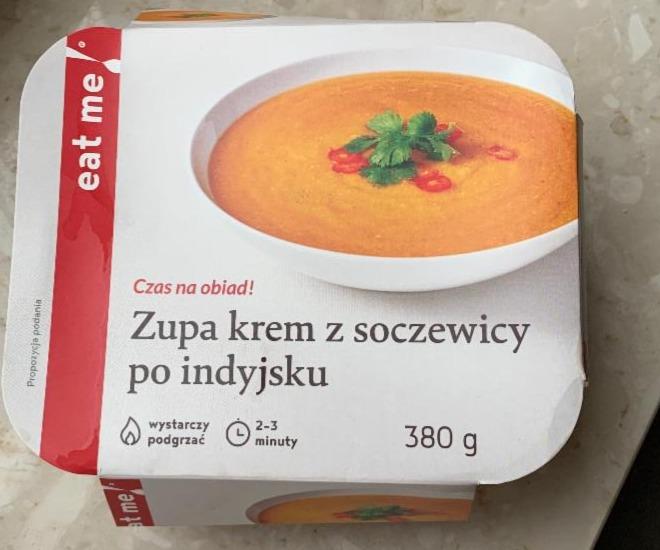 Фото - Zupa krem z soczewicy po indyjsku Eat me