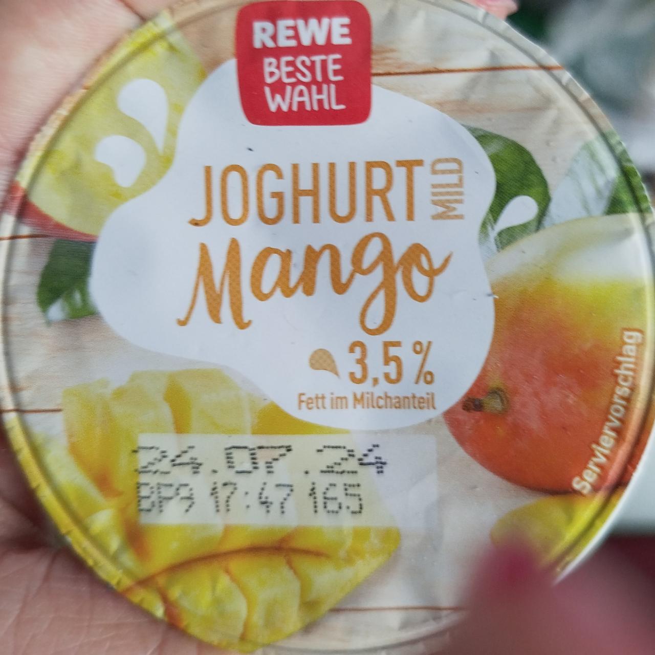 Фото - Joghurt midl mango Rewe beste wahl