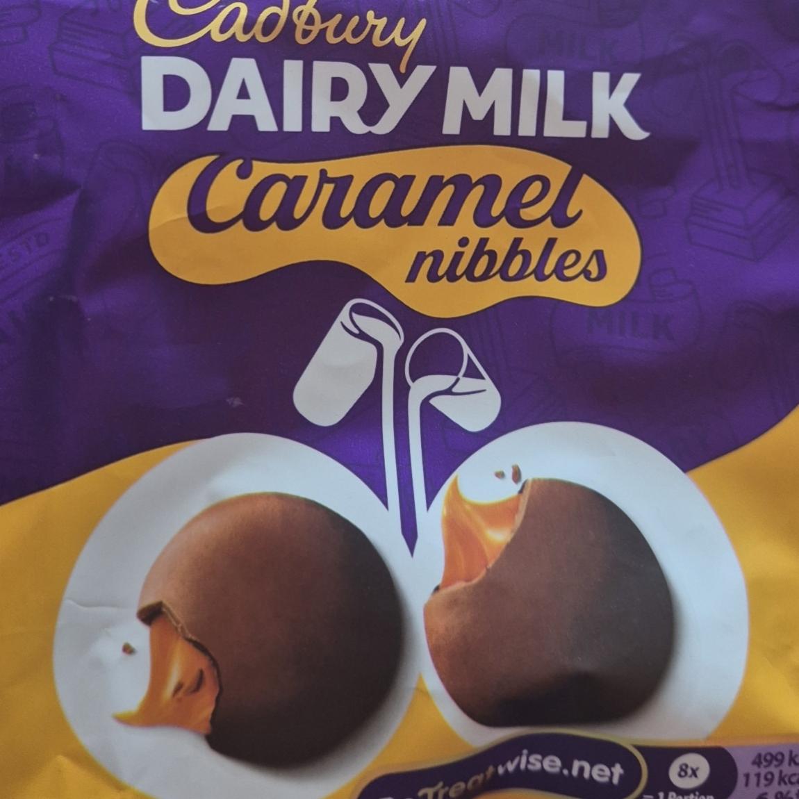 Фото - Dairy milk caramel nibbles Cadbury