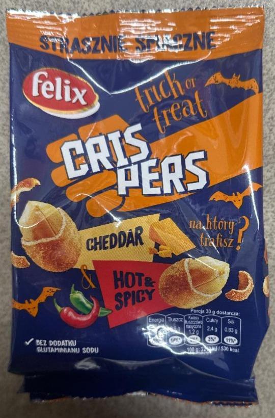 Фото - Cris pers cheddar hot&spicy Felix