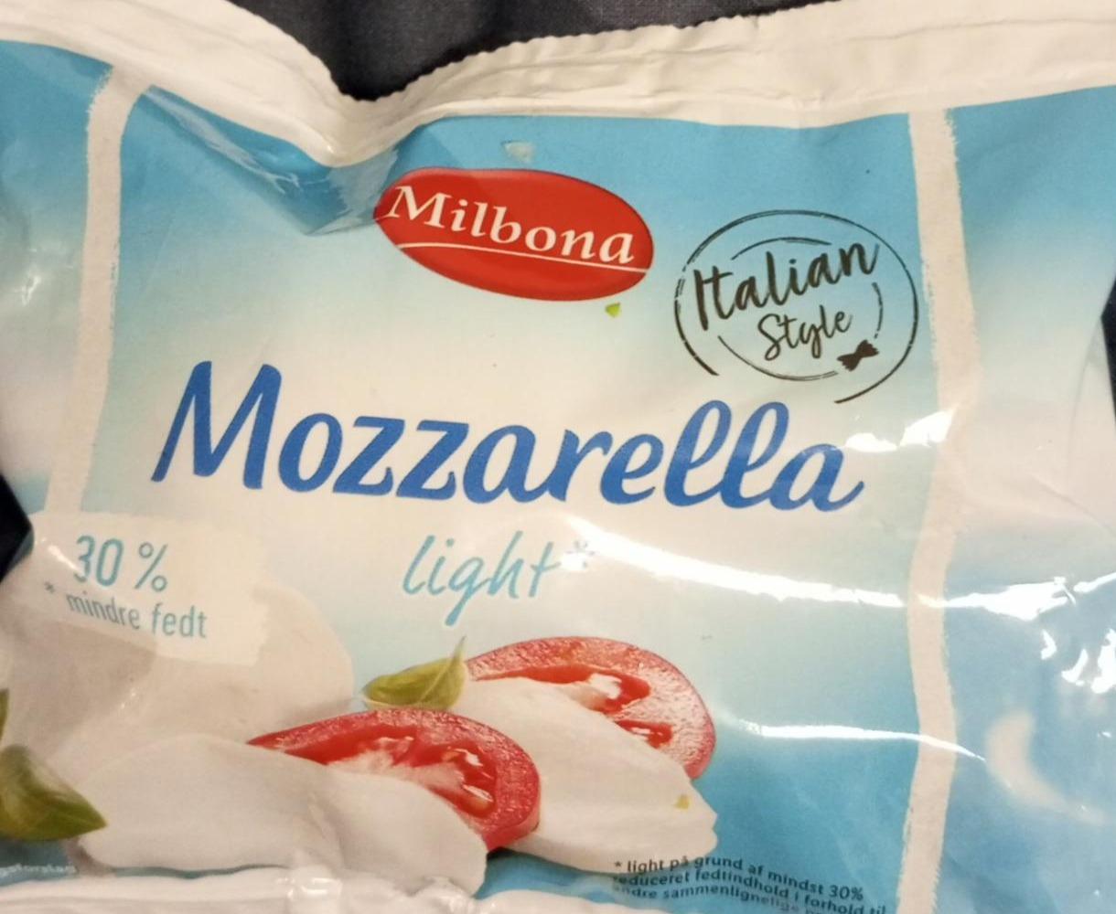 Фото - Mozzarella light Milbona