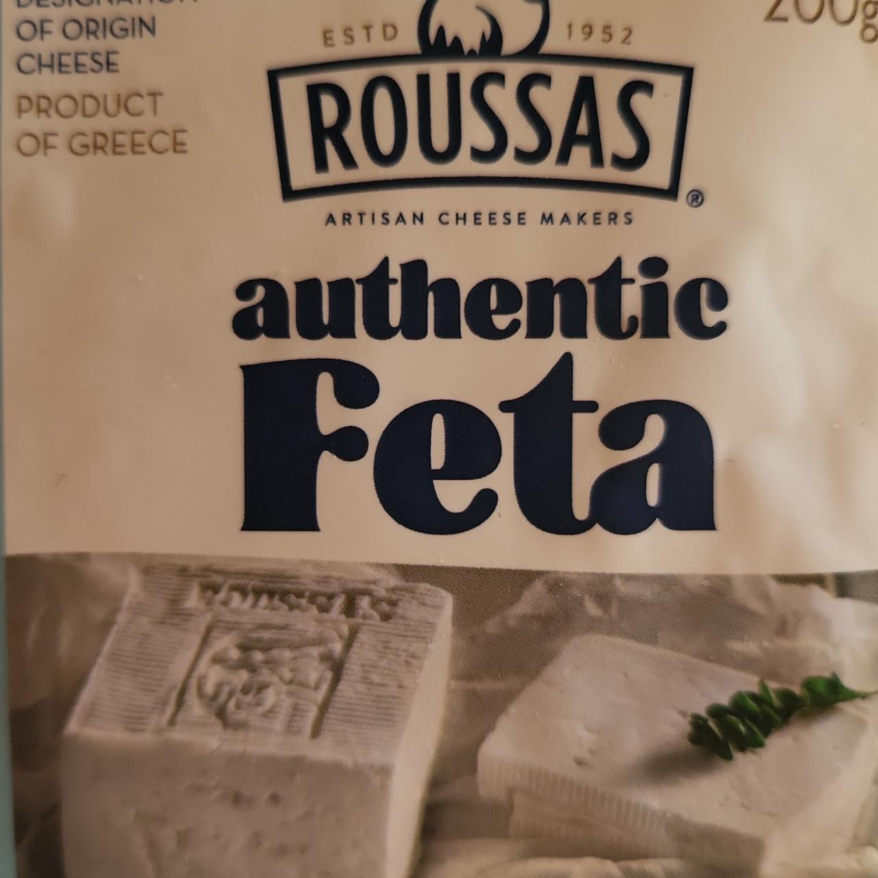 Сыр фета Authentic Feta Roussas - калорийность, пищевая ценность ⋙ ...