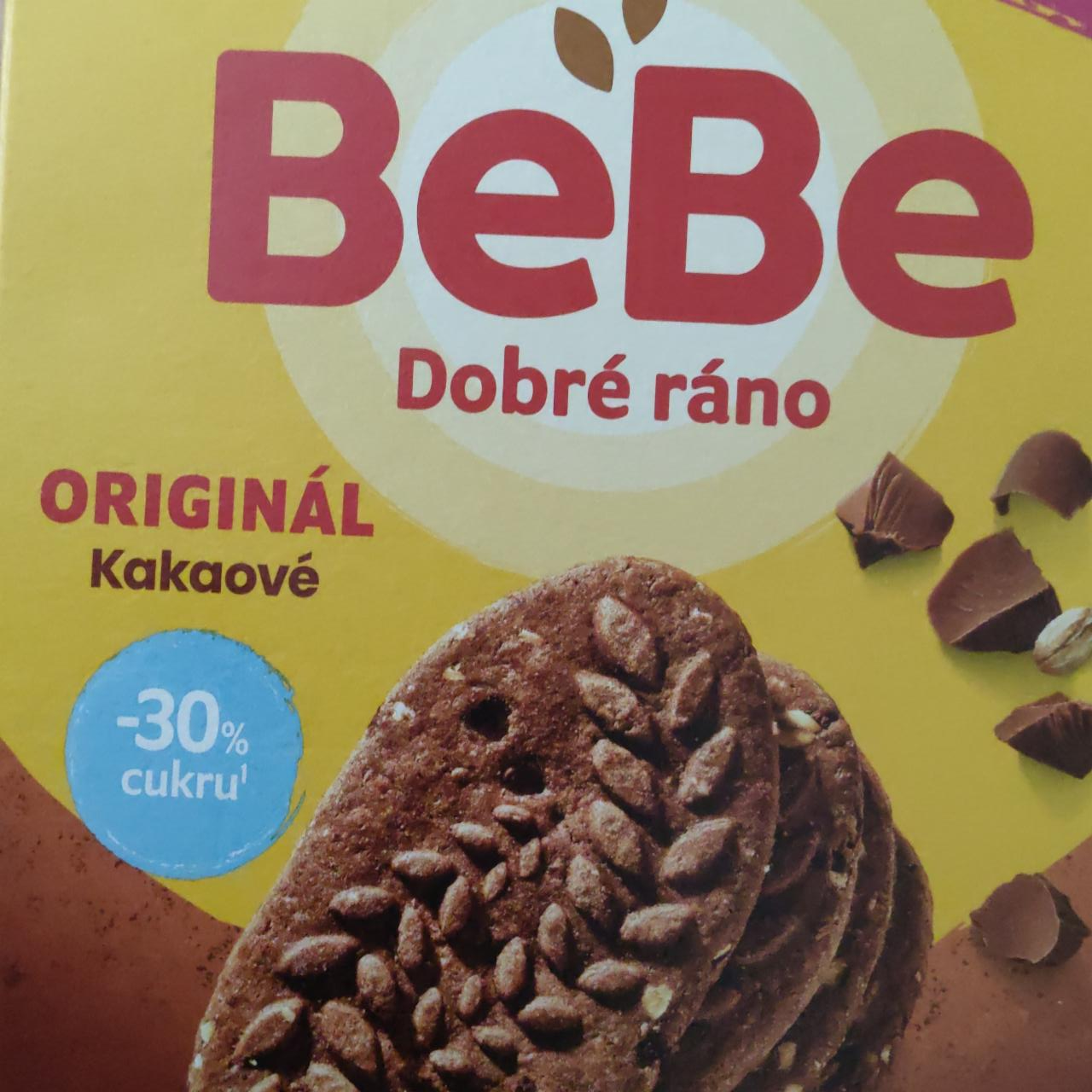 Фото - Bebe Dobré ráno kakaové -30% cukru Opavia