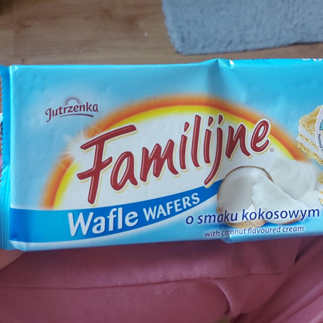 Фото - Вафли с кокосовой начинкой Wafle Familijne