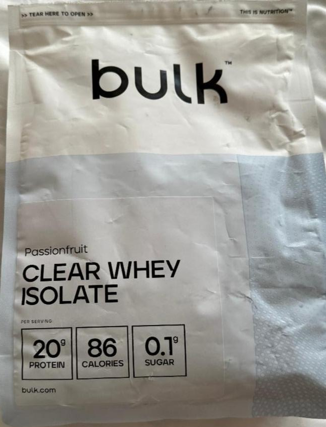 Фото - Clear Whey Isolate Bulk