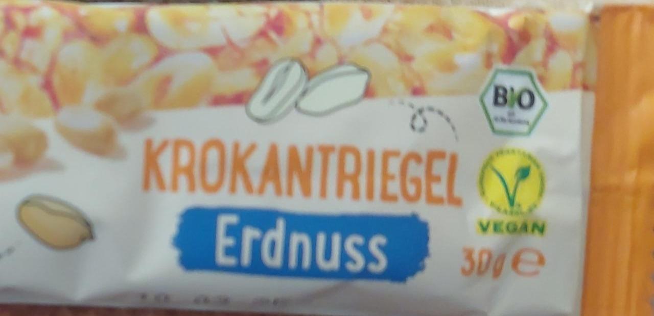 Фото - Krokantriegel erdnuss dmBio