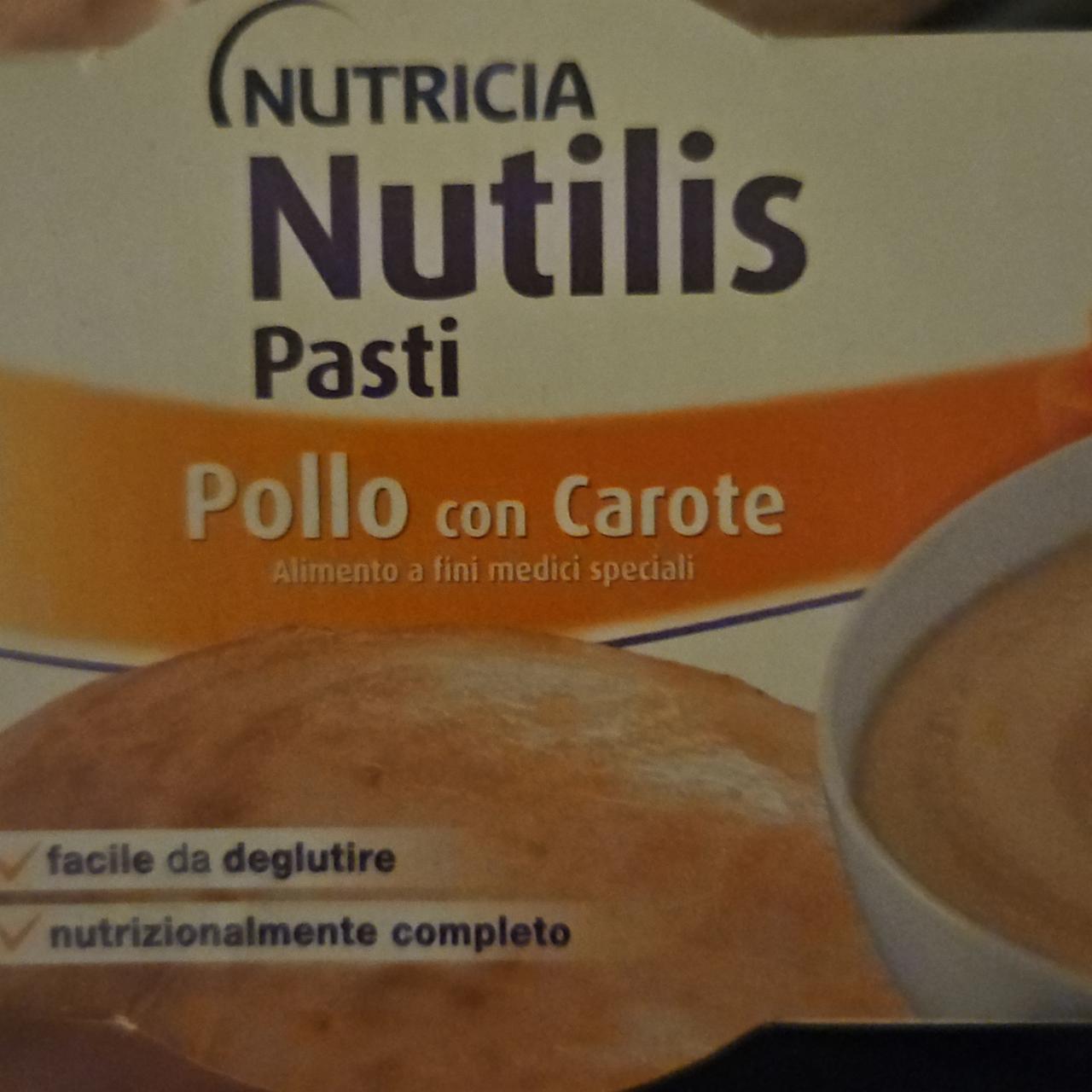 Фото - Nutilis pasti pollo con carote Nutricia