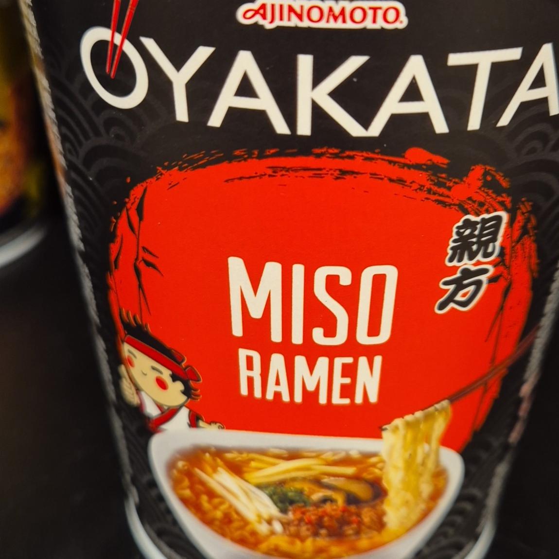 Фото - Лапша быстрого приготовления Miso Ramen Мисо Рамен Oyakata