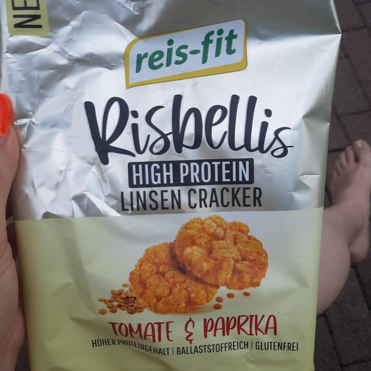 Фото - Risbellis high protein linsen cracker tomate & paprika Reis-fit