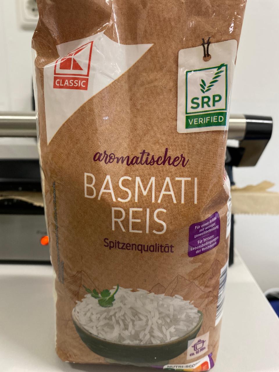 Фото - Рис басмати Basmati Reis K-Classic