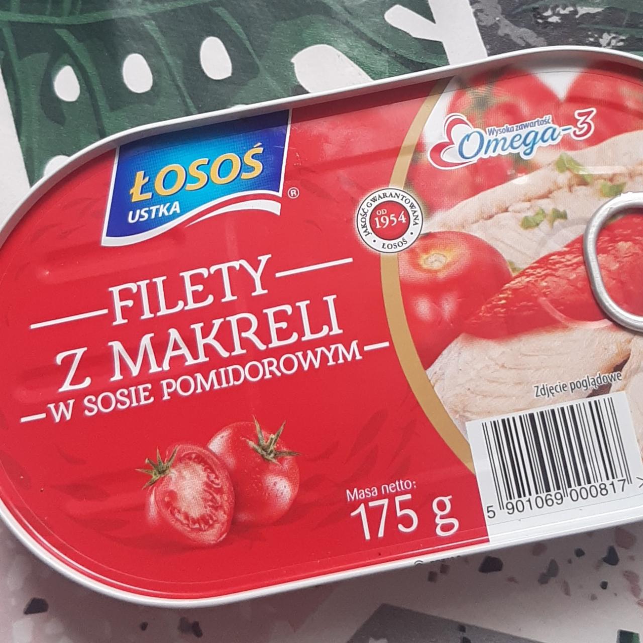 Фото - Filety z makreli w sosie pomidorowym Łosoś Ustka