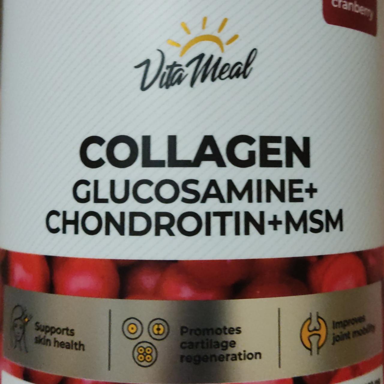 Фото - Collagen Glucosamine + chondroitin+ MSM Vita Meal