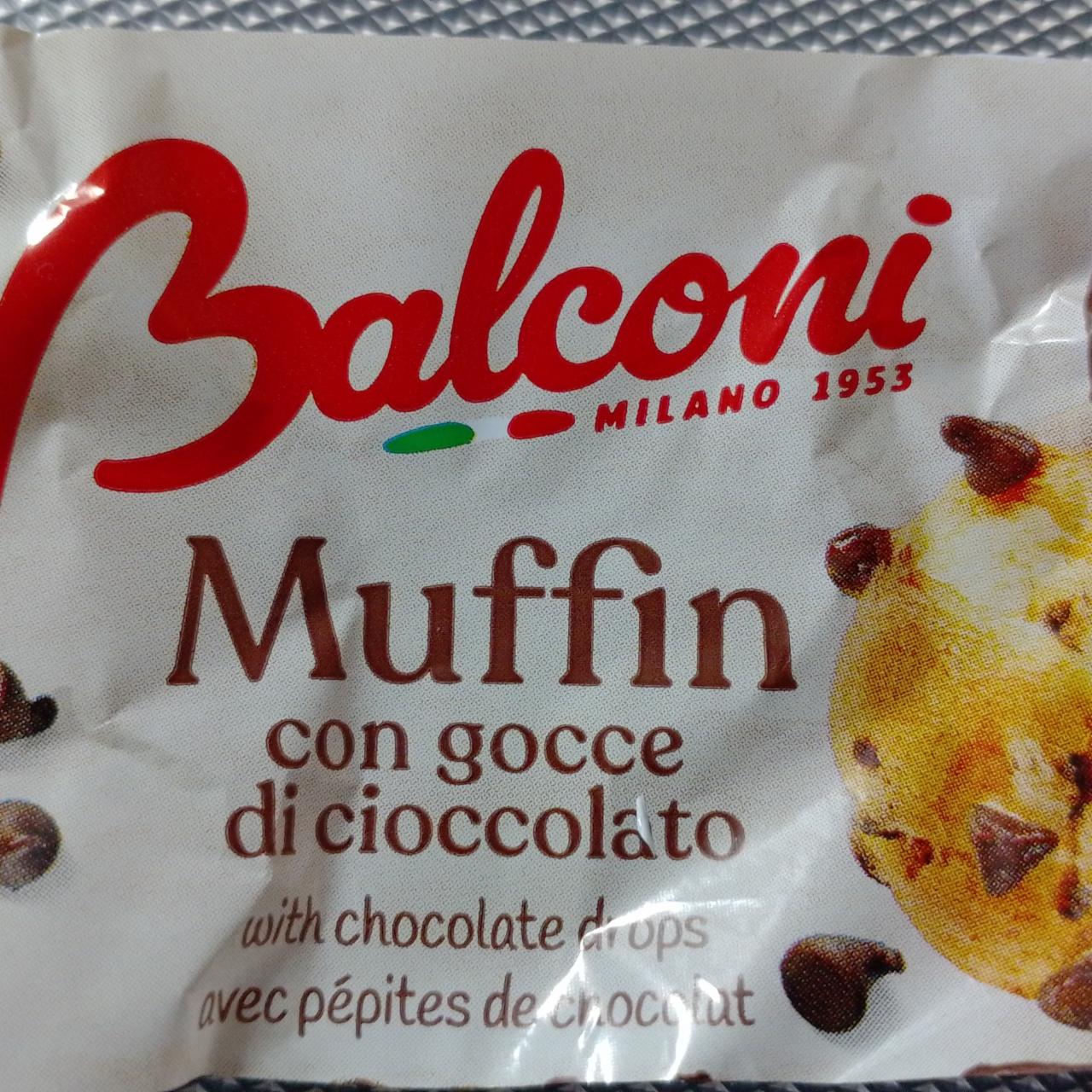 Фото - Muffin con gocce di cioccolato Balconi