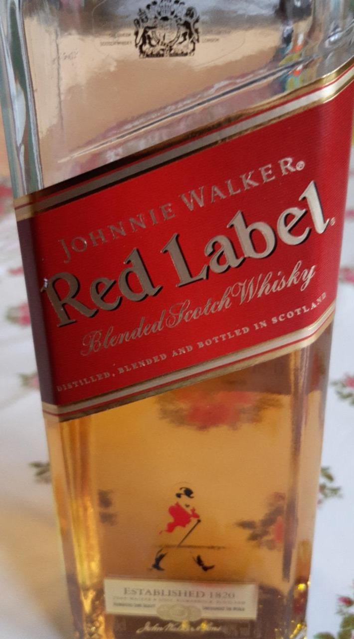 Фото - Виски 40% Red Label Johnnie Walker