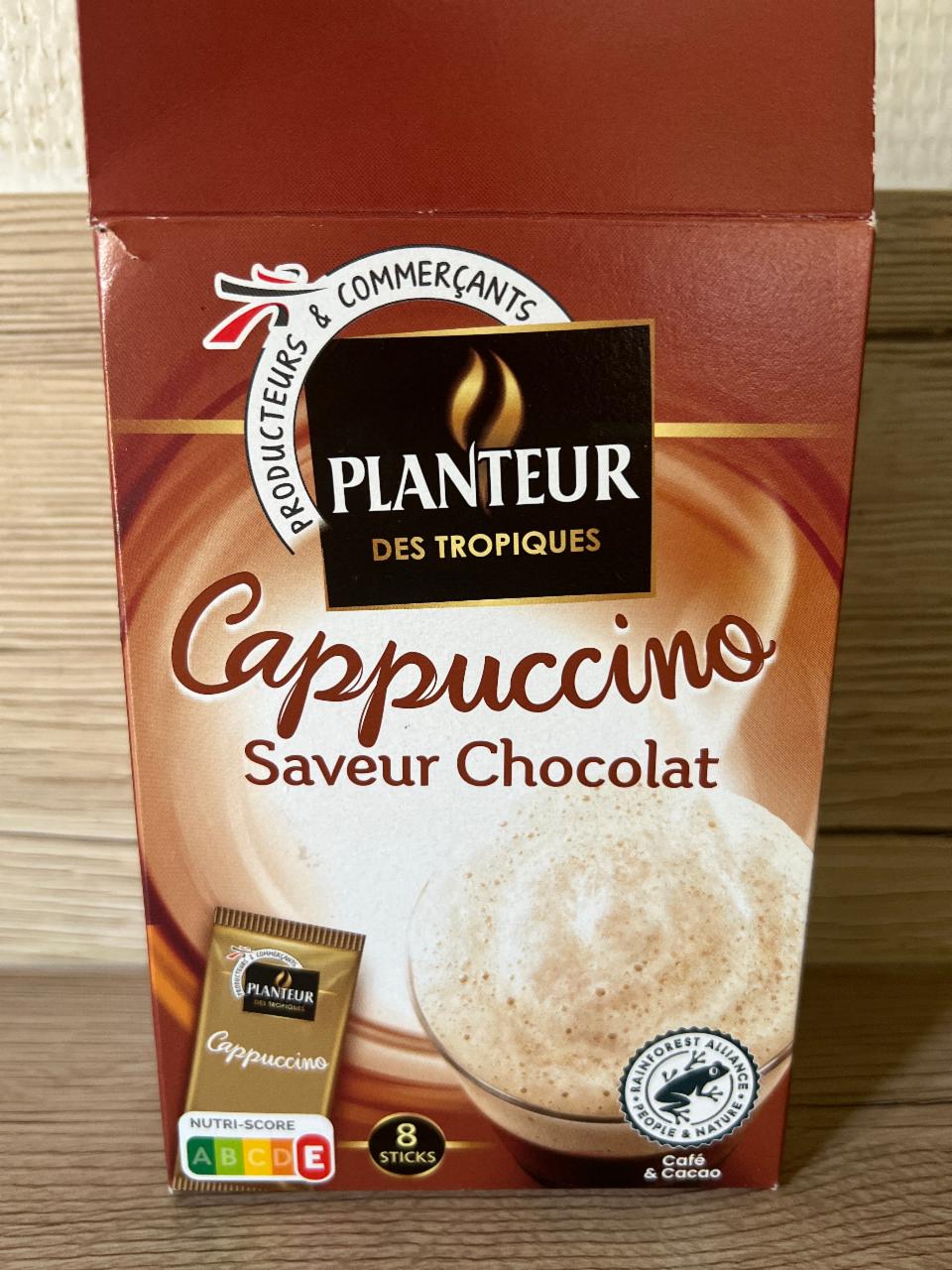 Фото - Cappuccino saveur chocolat Planteur des Tropiques