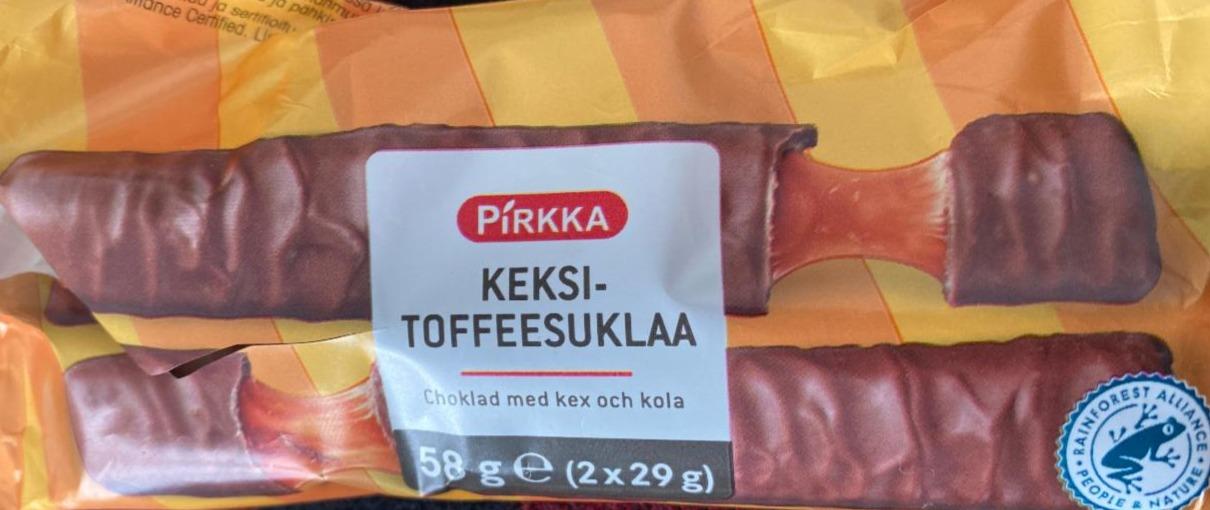 Фото - Keksi-toffeesuklaa choklad med kex och kola Pirkka