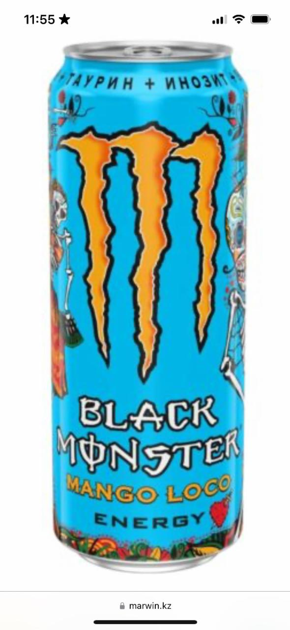 Фото - Black mango lico energy Monster