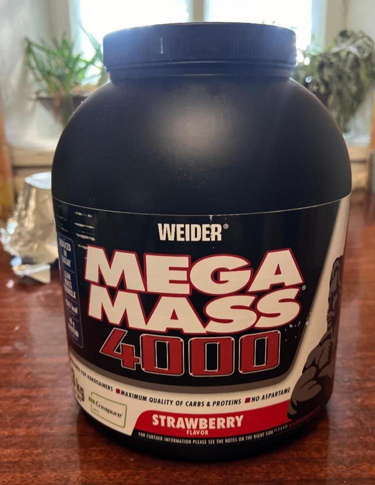 Фото - гейнер 4000 Mega Mass Weider