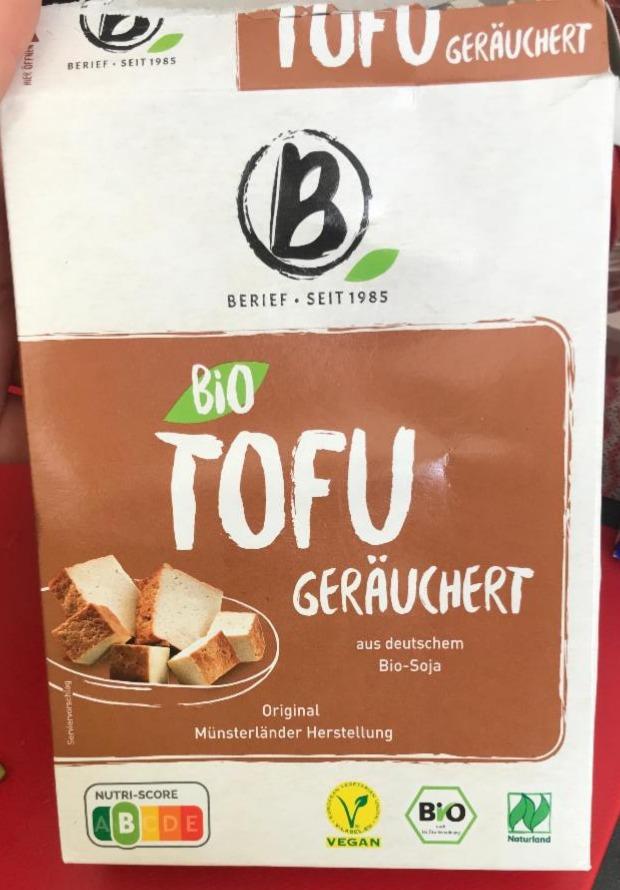 Фото - био тофу копченое Tofu Geräuchert Berief