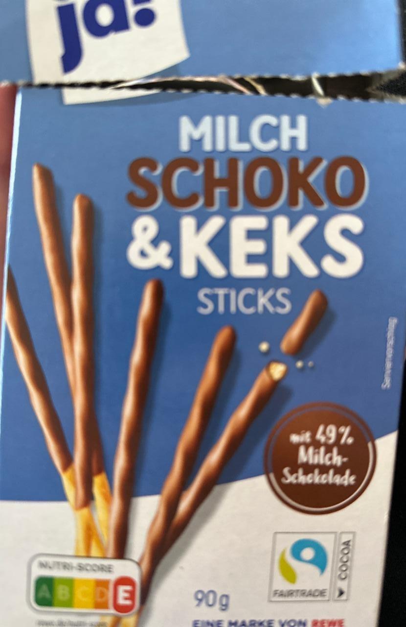 Фото - Milchschokolade&Keks Sticks ja!