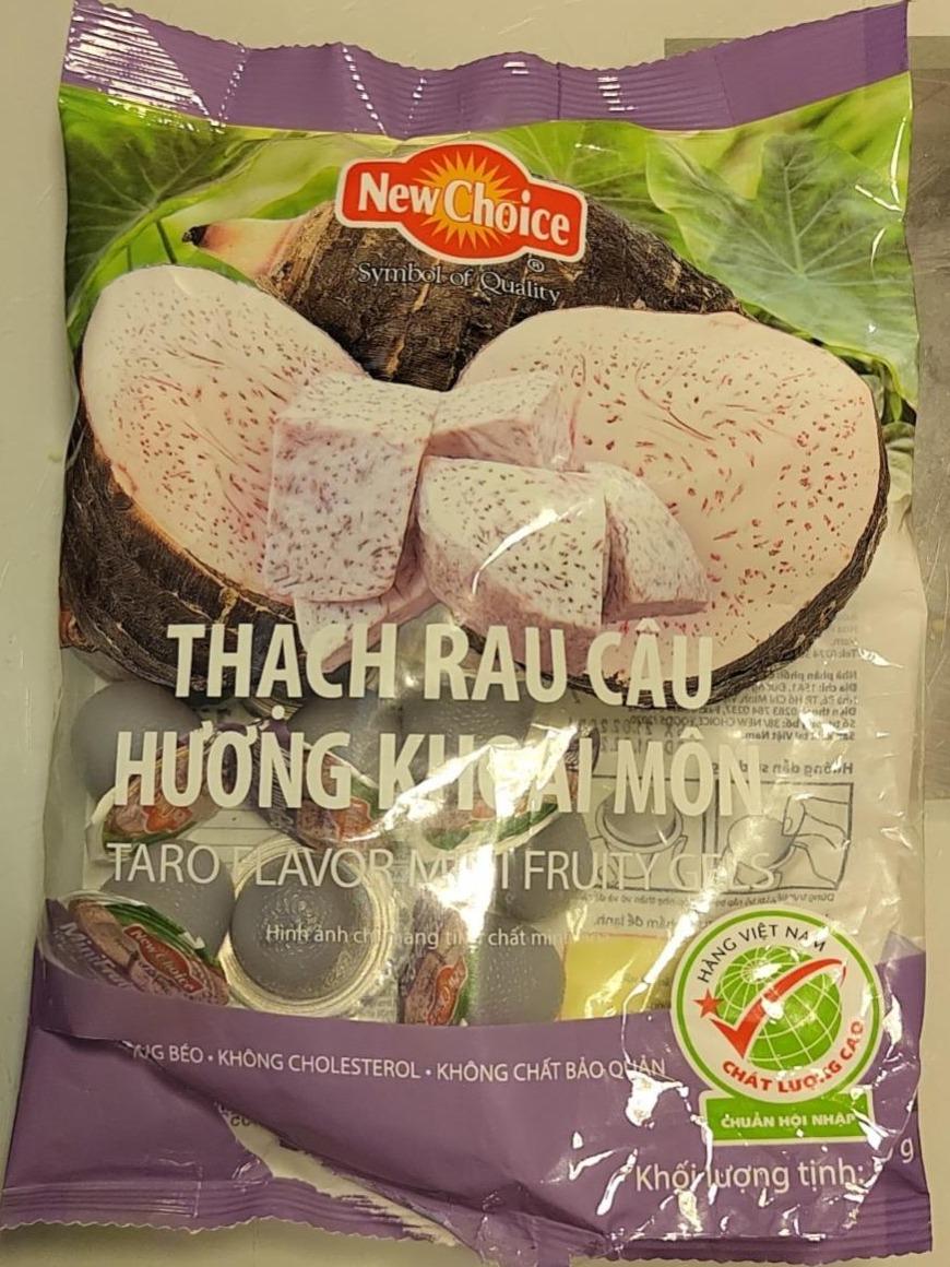 Фото - Thach rau cau huong khoai mon Taro flavour mini fruity New Choice