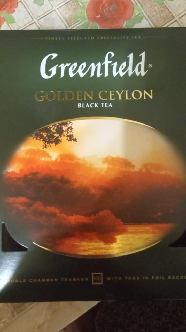 Фото - чай Golden Ceylon Greenfield