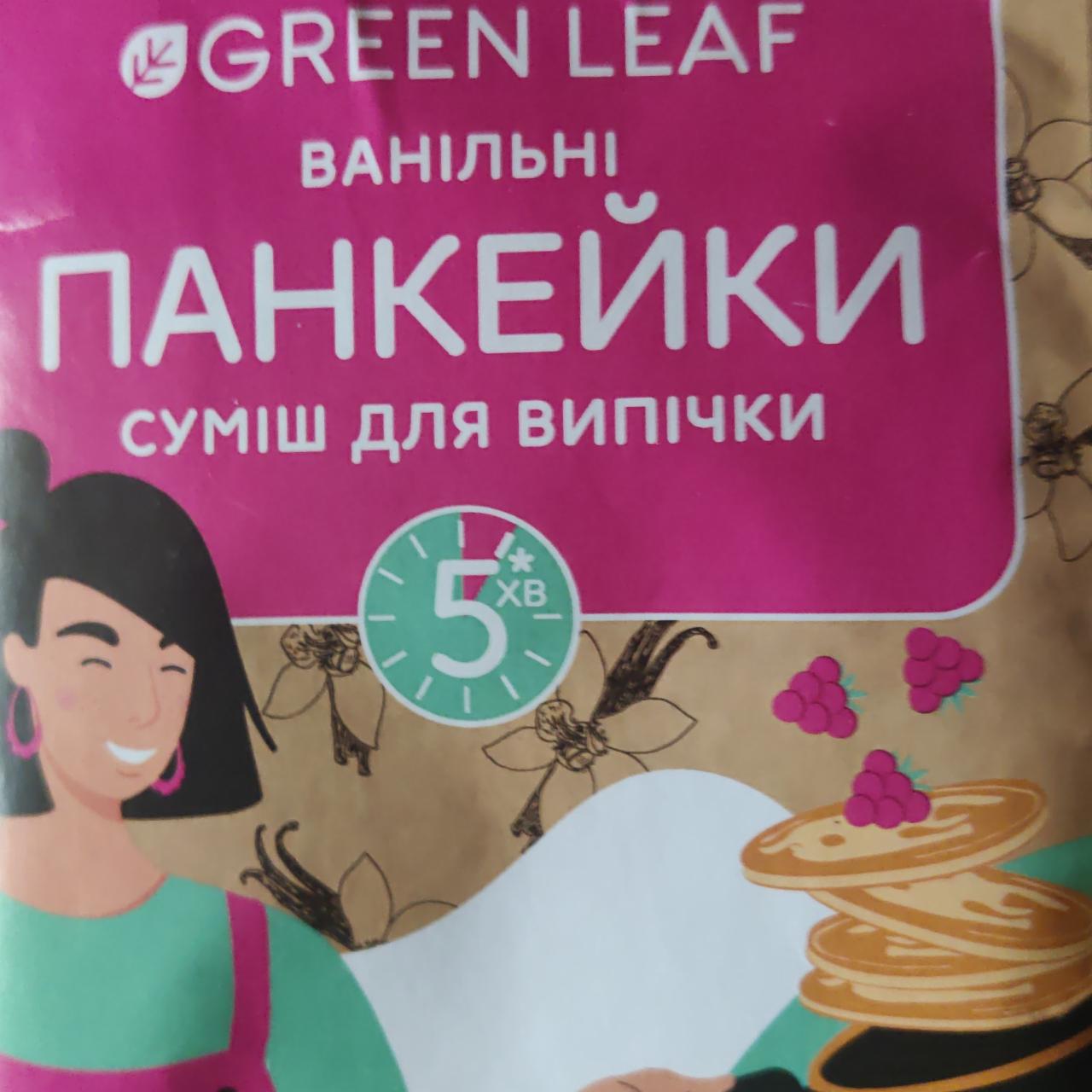 Фото - Смесь для выпечки Ванильные панкейки Green Leaf