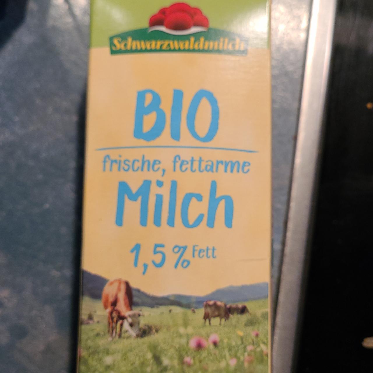 Фото - Молоко нежирное 1.5% Bio Milch Schwarzwaldmilch