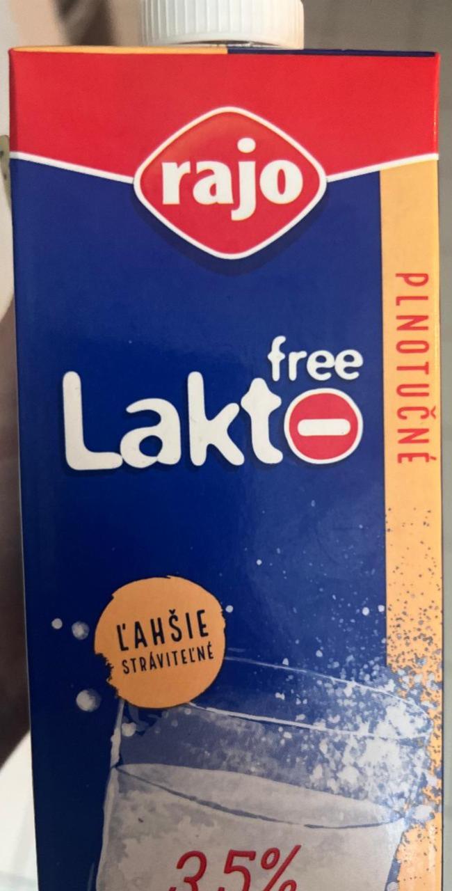 Фото - Lacto free milk 3.5% Rajo